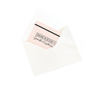 A digital gift card from Immogene Olivia Lingerie with the brand name and logo displayed. All gift cards delivered electronically. 
